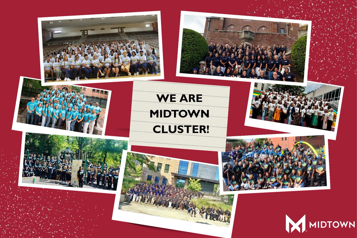 Great lineup of teachers and support staff from the Midtown cluster.  Thank you for showing up every day