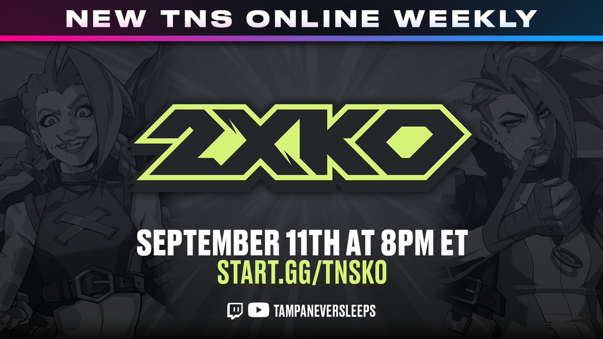 Whether you're a top player or a scrub like me, players of all skill levels are always welcome in TNS, so make sure to sign up!

Don't forget we always have the redemption bracket for players that go 0-2 or 1-2 in the main bracket for more opportunities to level up!