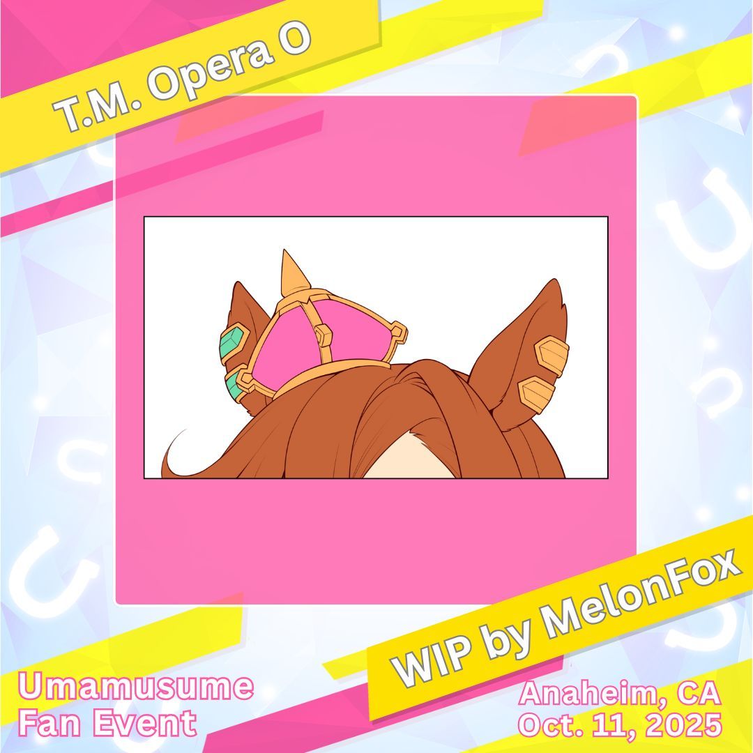 Happy Monday everyone!

Update on Trainer's Choice, here's <a href="/_MelonFox/">Matcha🍈</a>'s work in progress on TM Opera O. Only a bit right now, but will show off the rest of the art once it's completed. 

Stay tuned for more updates!

#UmaFE #umamusume