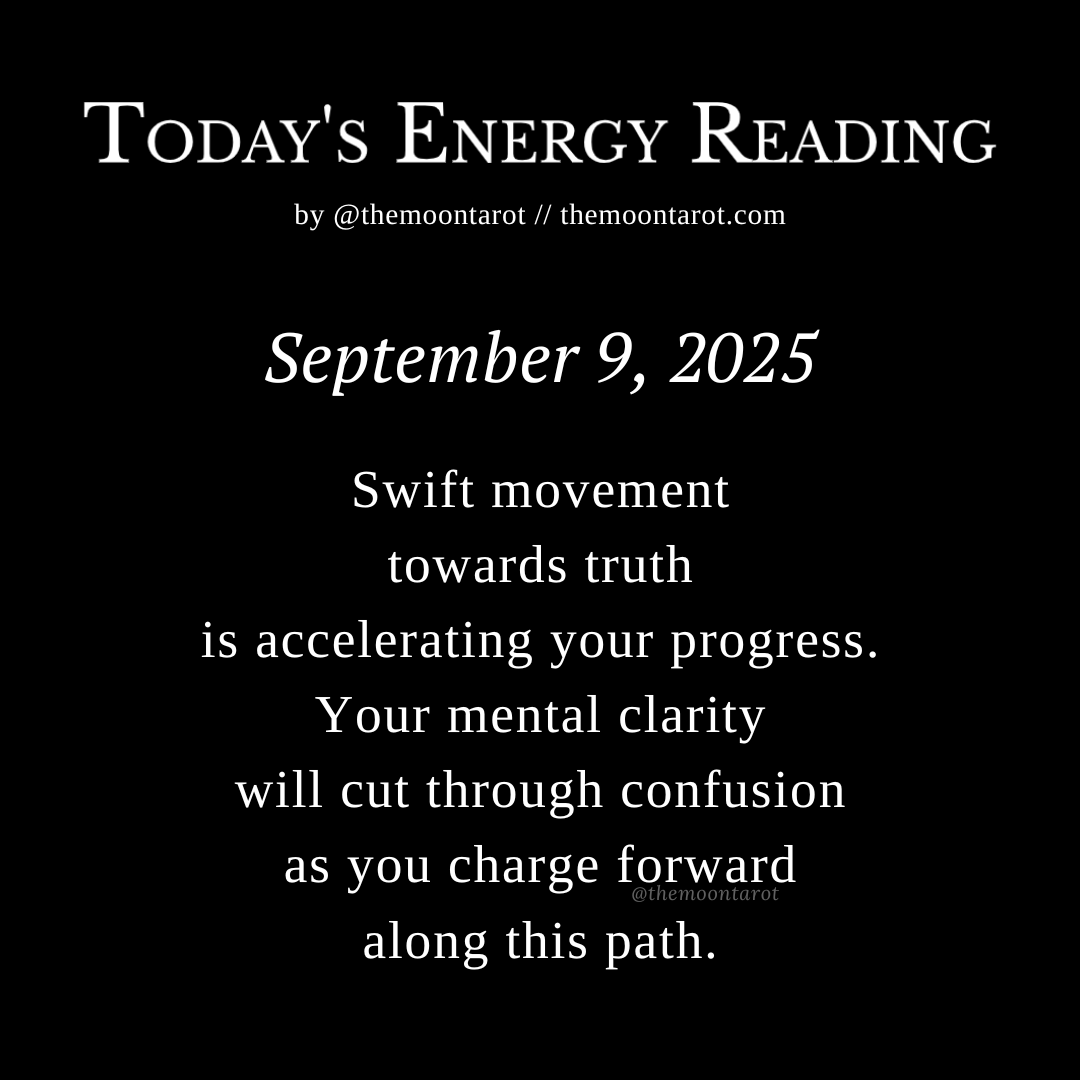 themoontarot_'s tweet photo. Today's Energy Reading: September 9, 2025 https://t.co/hb4whvTTTG