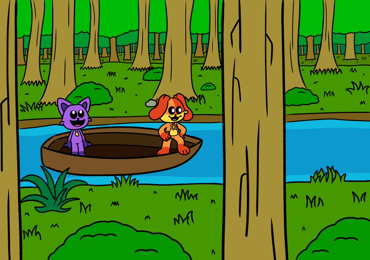 SkyCube28's tweet photo. New picture of smiling critters #SmilingCritters #dogday #Catnapxdogday https://t.co/j6wrpMsR2i
