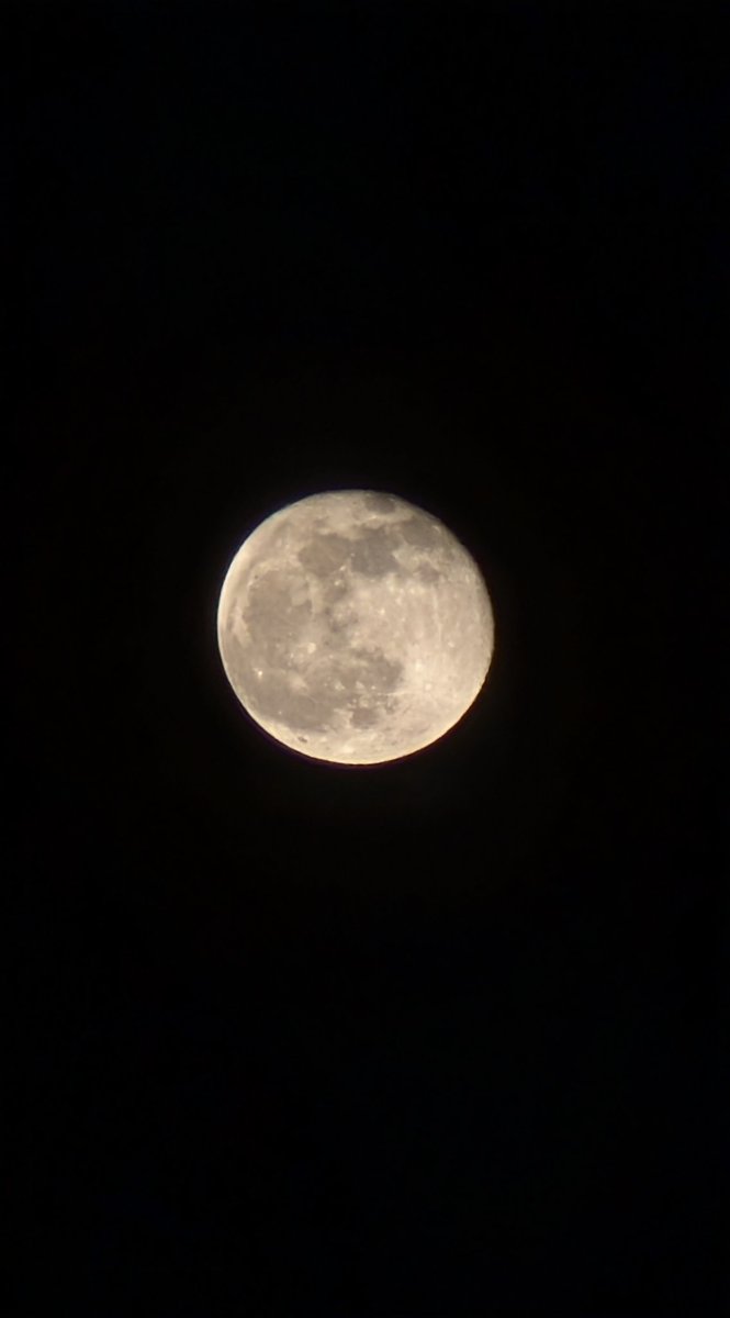 Hoy la luna quiso posar bien linda 😌