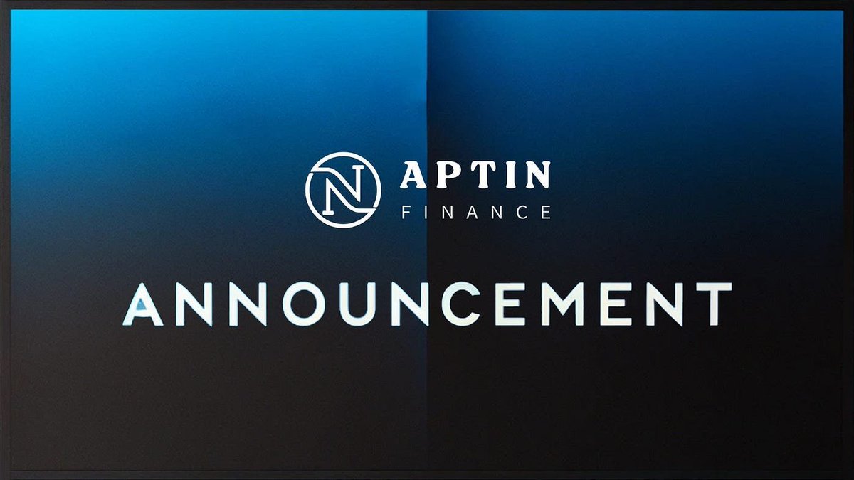 Aptin Finance tweet media
