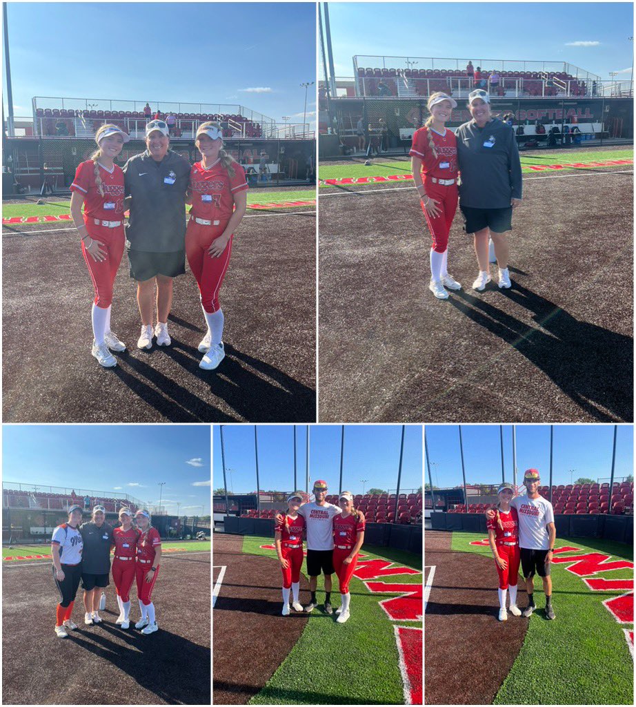 Thank you <a href="/PunzAnderson/">Susan (Punzo) Anderson</a> and <a href="/EilertJeremy/">Jeremy Eilert</a> for a great camp on Sunday! I had a fun time, learned new things, and played on some nice turf! Also got to see and old teammate while meeting a new one!
<a href="/UCMJensSoftball/">Jennies Softball</a> <a href="/KMOSoftball/">KHS Softball</a> <a href="/AndyPaalhar/">🚨COACH 🅰️ndy 🅿️aalhar</a> <a href="/SluggersGroom/">Sluggers_Groom</a> <a href="/SluggersKC/">LadySluggersKansasCity</a>