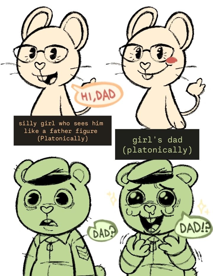 I always saw Flippy with a girl's dad personality, idk why.
#happytreefriends #htf