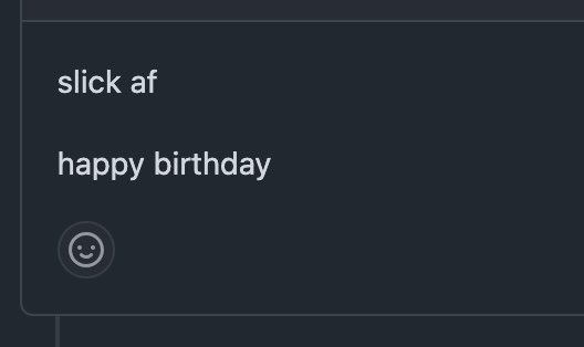 HBDs hit different on gh