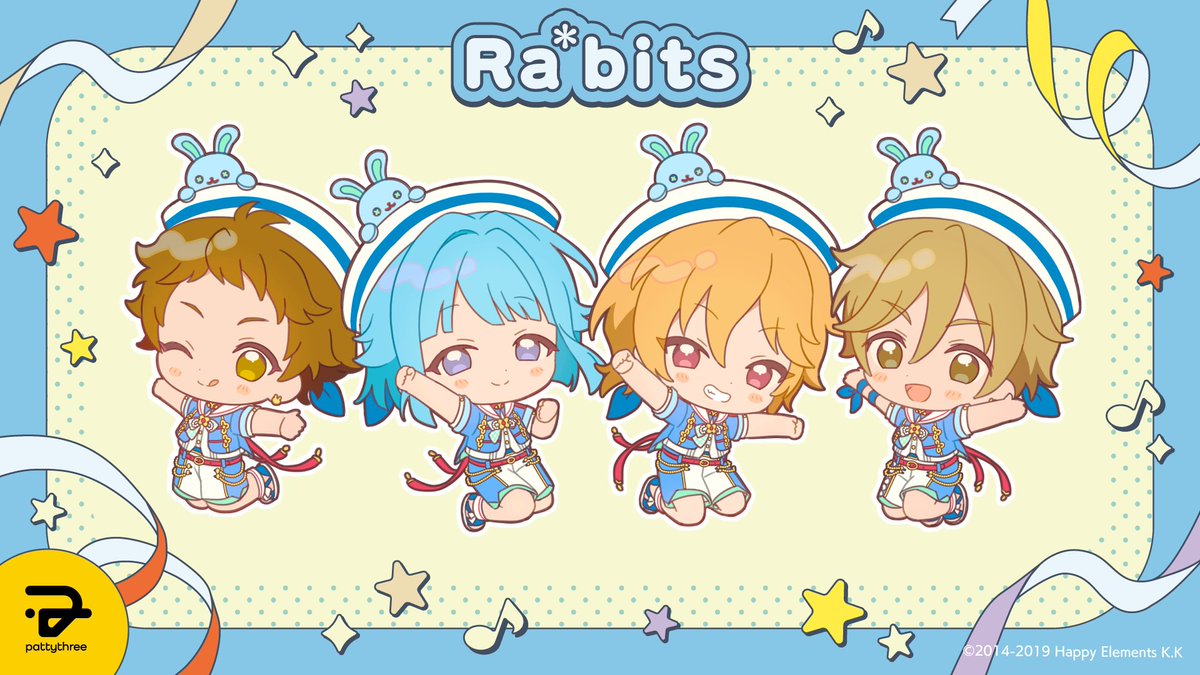 🟡 ℕ𝕖𝕨𝕤！ 🟡 #あんスタ With ThanX【 Ra*bits 】 pattythree株式