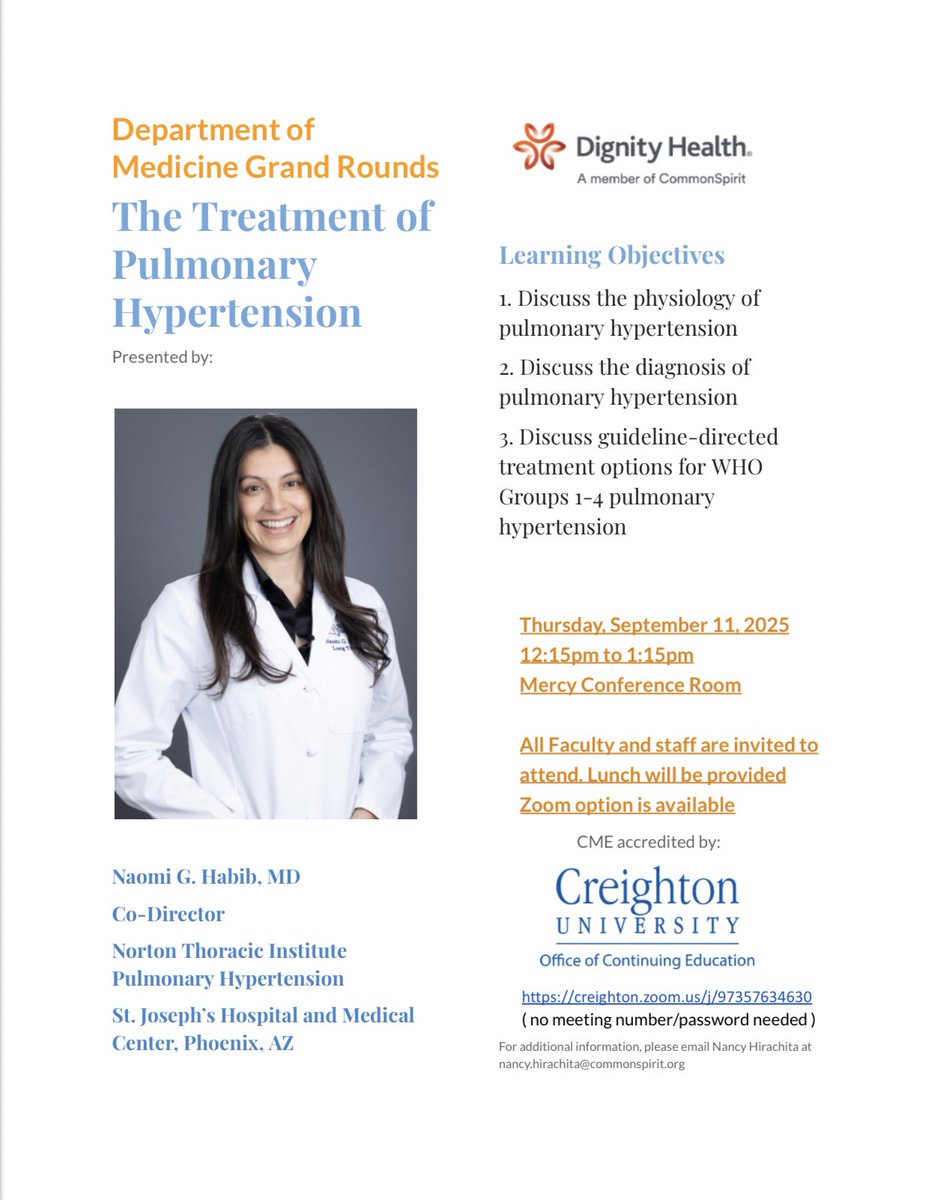 NaomiHabib's tweet photo. Excited to be giving grand rounds to some of my favorite academics and mentors, on one of my favorite topics 🫀🫁
 #PulmonaryHypertension #PulmonaryHypertensionAwareness https://t.co/PX1h2tYypW