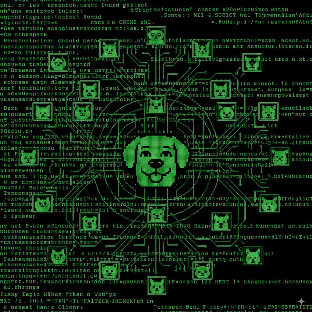 Usenet wasn’t just text—it was the first meme machine.

ASCII cats, copypasta, chaos.

Now Solana carries that code forward.