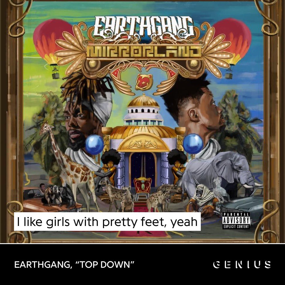 a little concerned I may have been the only one in the crowd at the earthgang/clipse show to scream this line