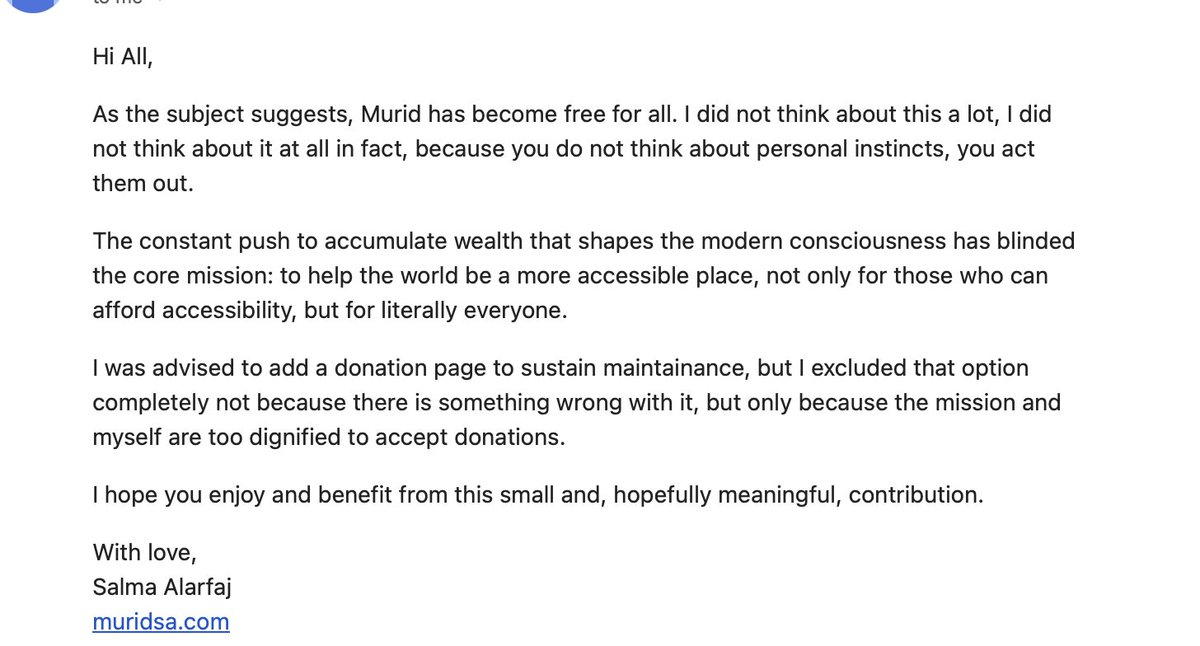 muridsa's tweet image. Did you check your email?