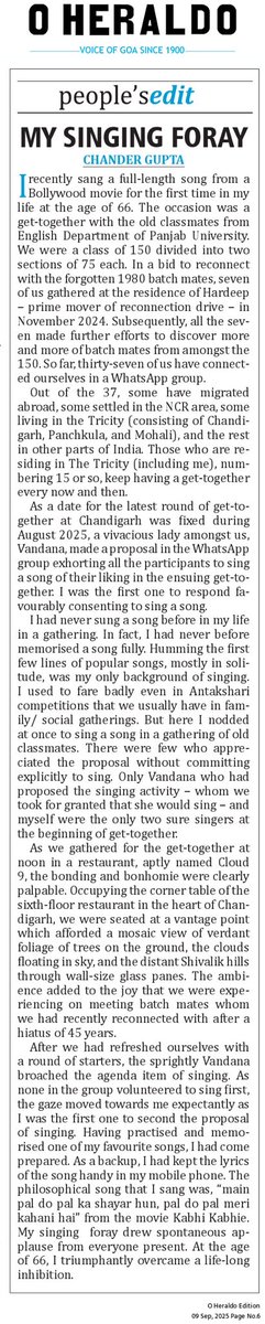 CHANDER GUPTA (@chander_gupta) on Twitter photo Today in <a href="/oheraldogoa/">Herald Goa</a> Today in <a href="/oheraldogoa/">Herald Goa</a>
