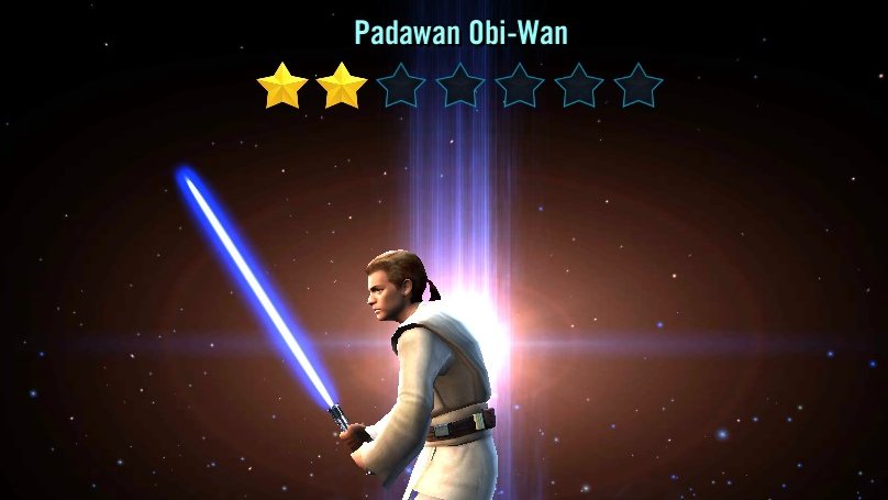 October6G's tweet photo. On #StarWars #GalaxyOfHeroes game, just unlocked Master #QuiGon, his Padawan #ObiWan, a #Gungan Boomadier + Gungan #Phalanx - all from Episode I #ThePhantomMenace.
๐
#Gaming #Gamer #TheCloneWars #QuiGonJinn
๐ณ๏ธโ๐
#QueerGeeks #Gaymer https://t.co/tcmCivb2C0