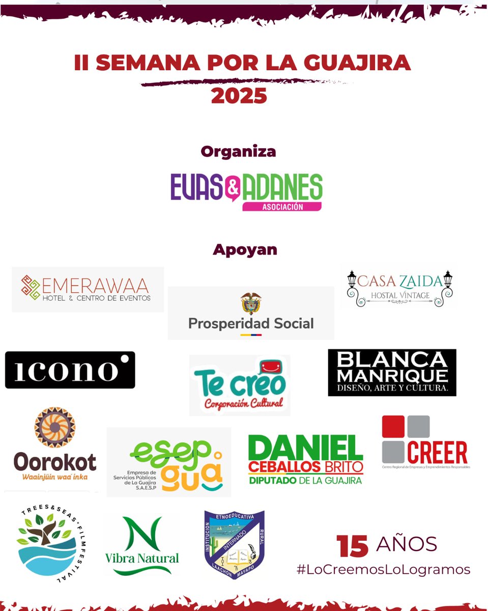 EvasyAdanes's tweet photo. Tejemos alianzas para la transformación social #PorlaGuajira #equidad #igualdad y los #derechos
Es desde la unión de fuerzas que podemos lograr muchas cosas
Que las diferencias nos fortalezcan
No somos competencias
#locreemos #lologramos https://t.co/Y9vW67bssd