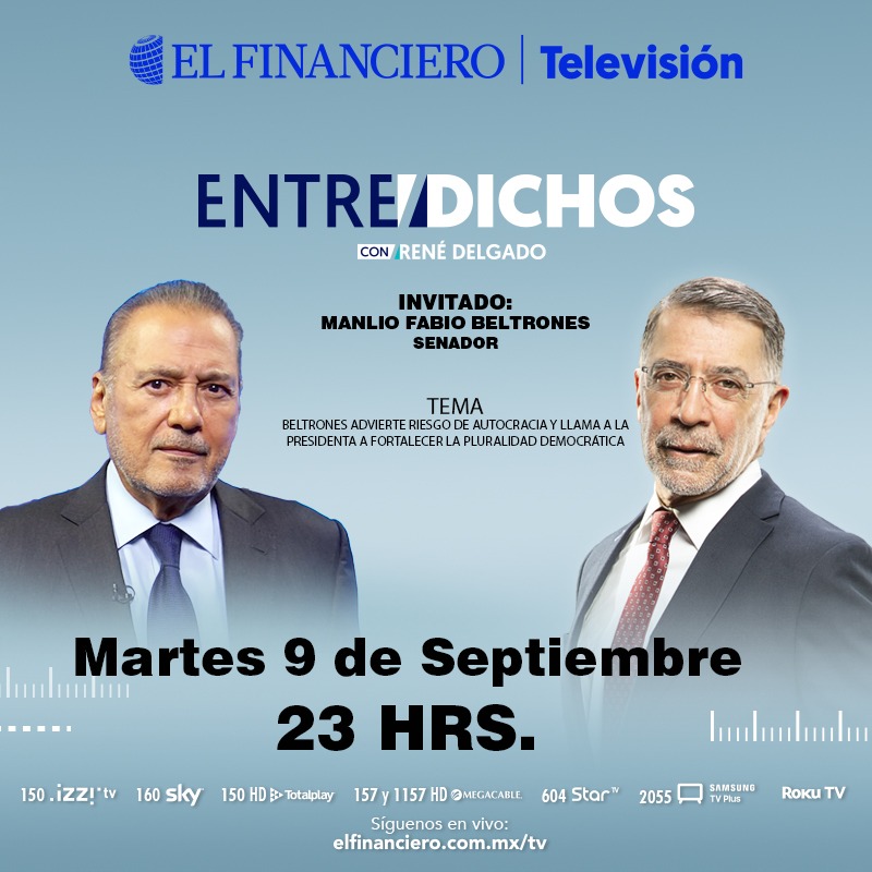El Financiero TV tweet media