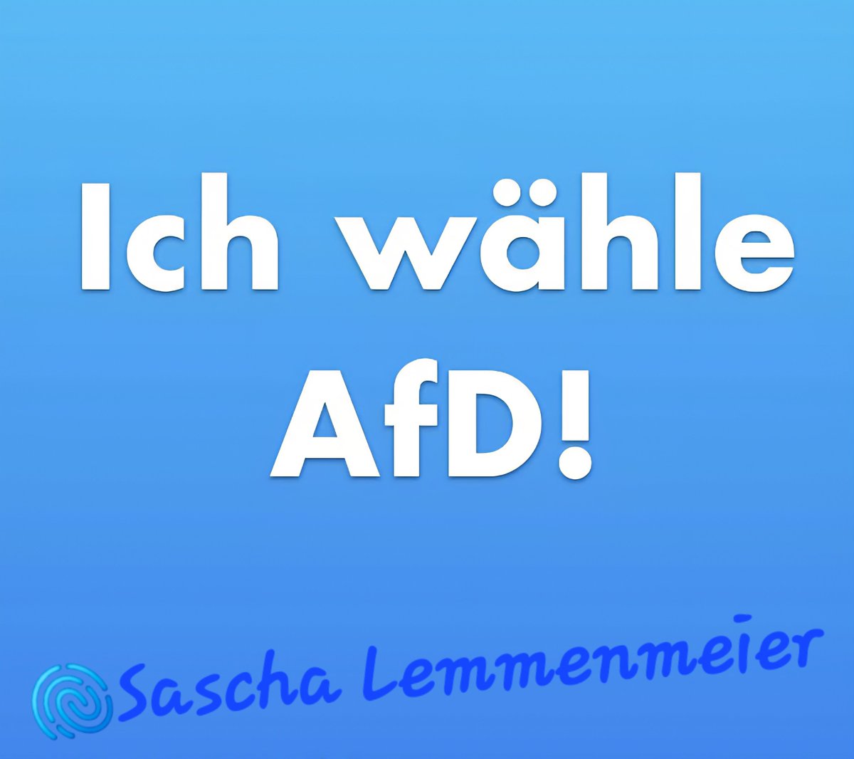 Sascha4496's tweet photo. 😡🤬😡 & deswegen #thinkBlue #NurNochAfD #goAFD 👍🏻💙🇩🇪💙👍🏻
LGCoach Lemmi 😎 👋 https://t.co/yjPkBPwRKP