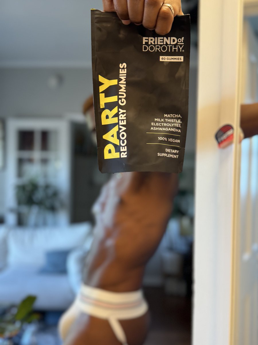Isaiah Taye • Puerto Vallarta 5/16-5/22 (@isaytay98) on Twitter photo These gummies are by far my favorite <a href="/friend_dorothy1/">Friend of Dorothy Supplements</a> product! Hangover who? I don’t know her.
Try them out! Friend-of-Dorothy.co.uk/isaytay
Use my discount code: iSayTay10% These gummies are by far my favorite <a href="/friend_dorothy1/">Friend of Dorothy Supplements</a> product! Hangover who? I don’t know her.
Try them out! Friend-of-Dorothy.co.uk/isaytay
Use my discount code: iSayTay10%