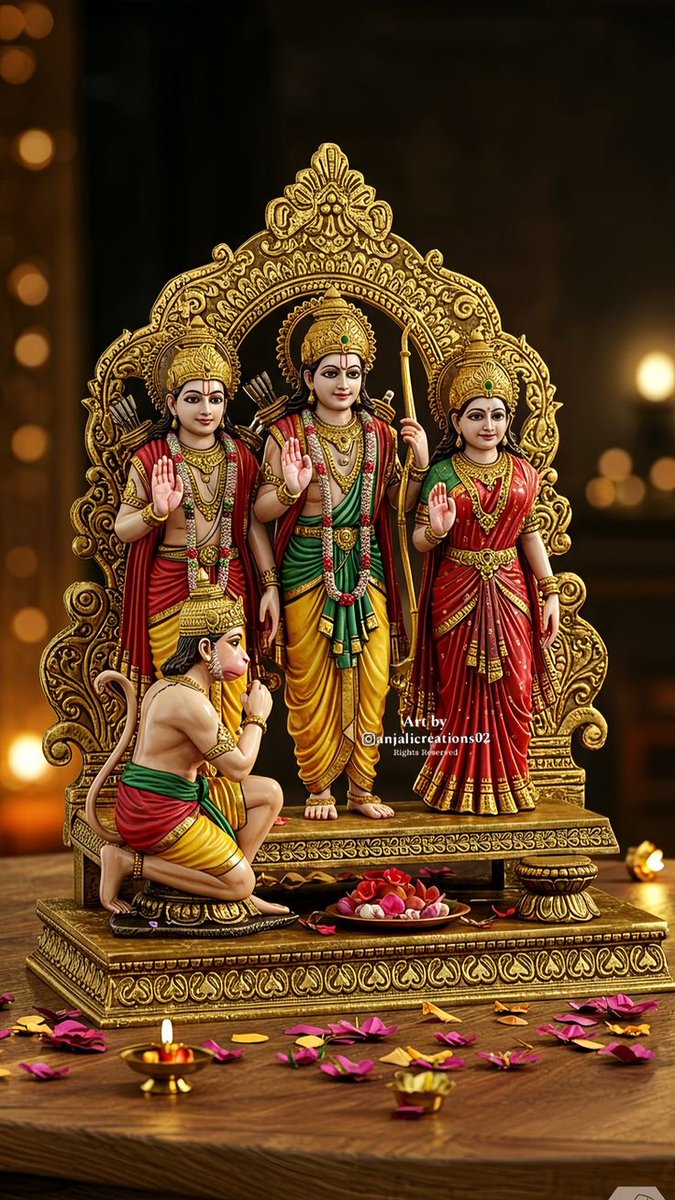 मंगल भवन अमंगल हारी
द्रवहु सुदसरथ अजर बिहारी
🪷✨ जय श्री राम🌟🌺
🪷🌷 जय सीताराम 🌼🌺