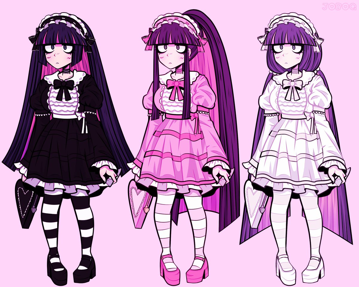 Joboqs's tweet image. gothic/sweet/shiro 🖤🩷🤍
#pantyandstocking #newPSG #stockinganarchy