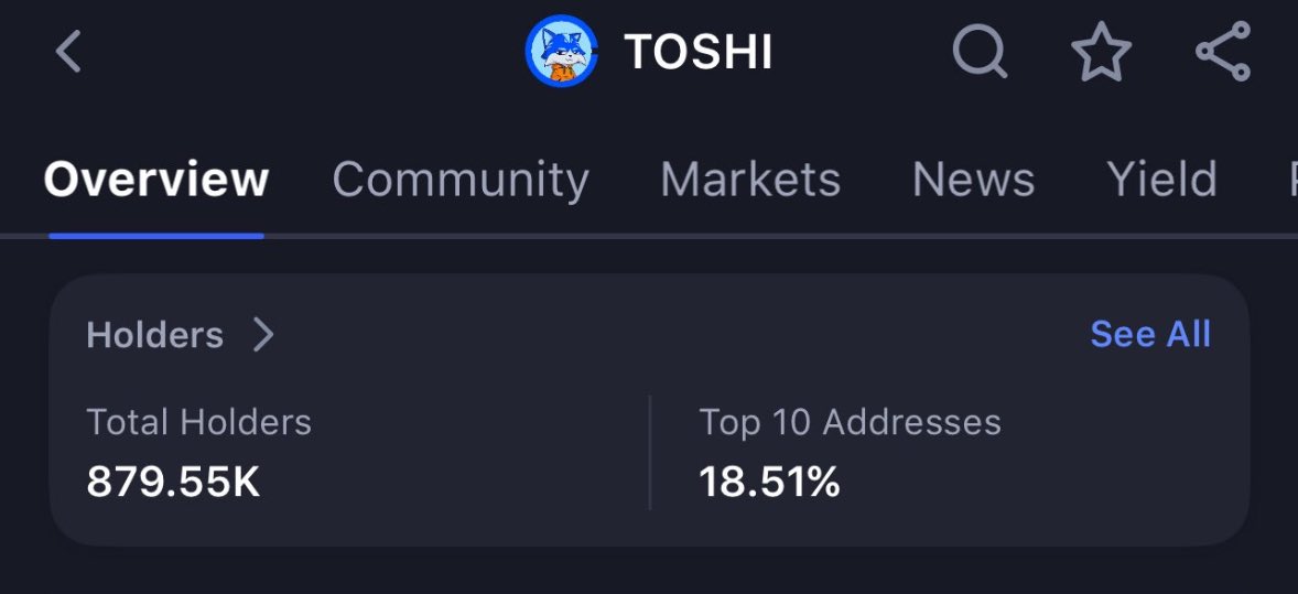 Blake_Berryhill's tweet image. My memetic strategy is simple . #Accumulate the blue cat and watch the paperhands fold as higher lows imminently prove that $TOSHI represents the face of @base . . . 

I hate scammers , I would like to see the small guy win here and the distribution shown assumes fair play , all