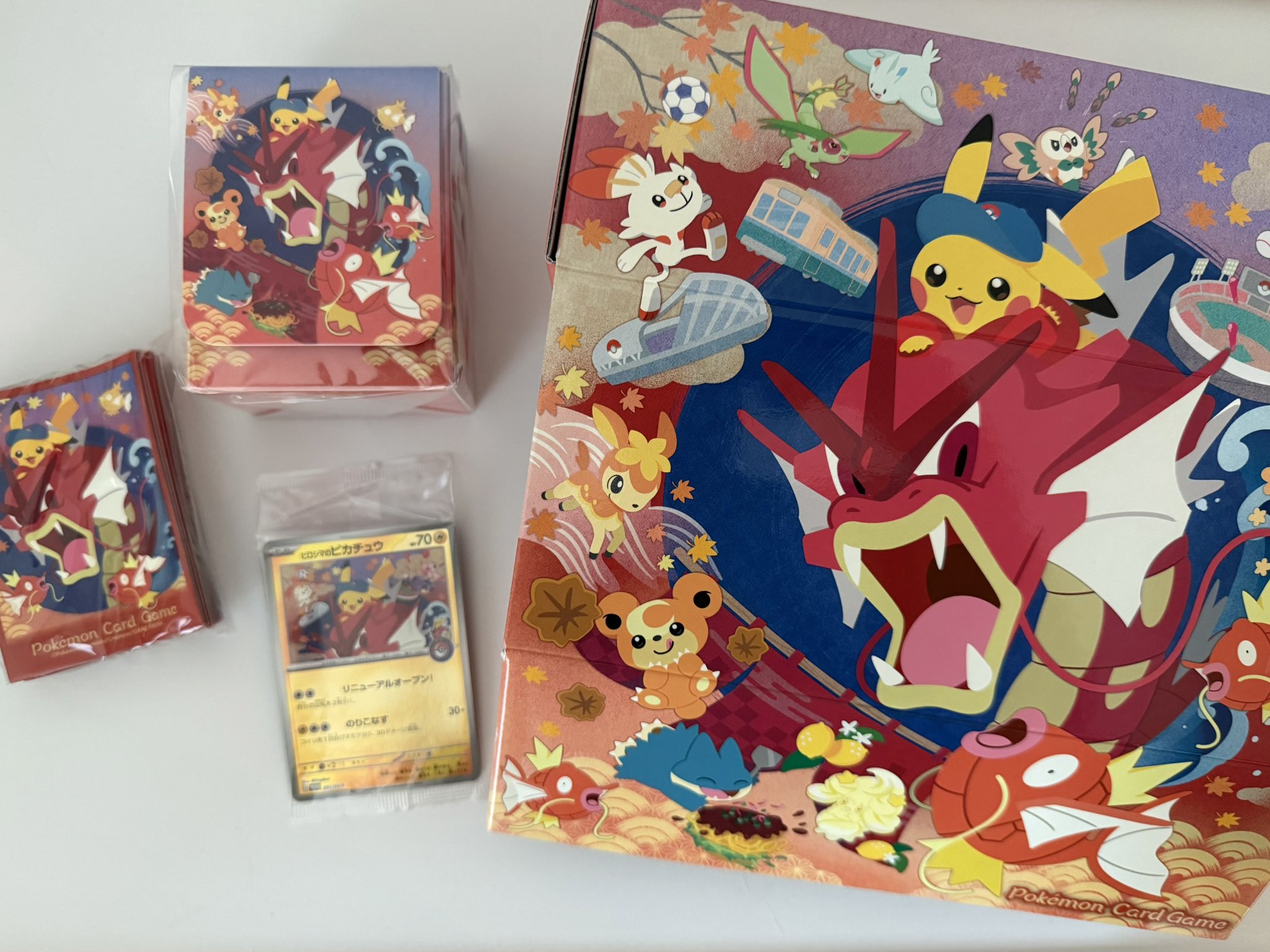 ポケセン スペシャルBOX トウホク ヒロシマ プロモ ピカチュウ