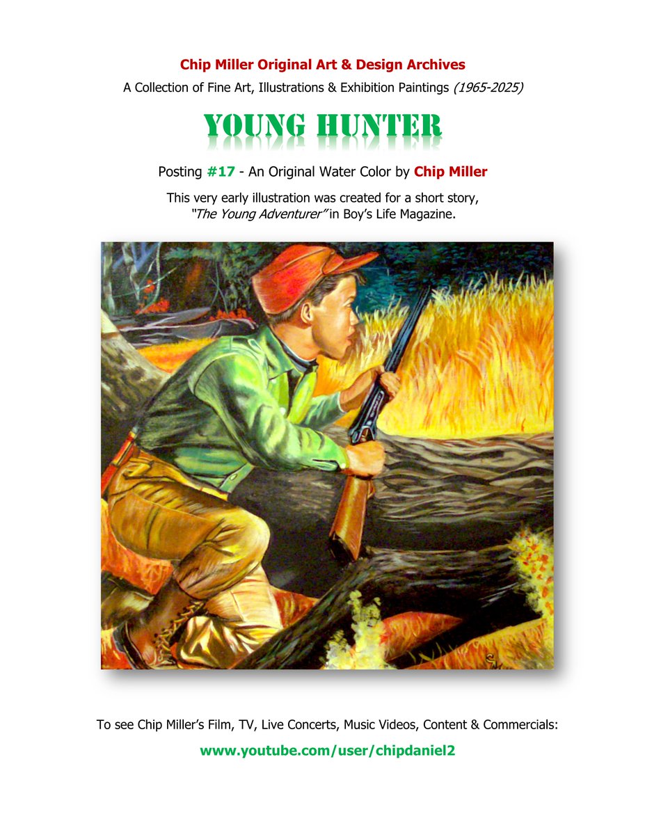 OldSandMill's tweet image. An Original Artwork from Filmmaker, Screenwriter, Illustrator, Recording Artist (singer/songwriter w/alt rock band, Old Sand Mill) - CHIP MILLER