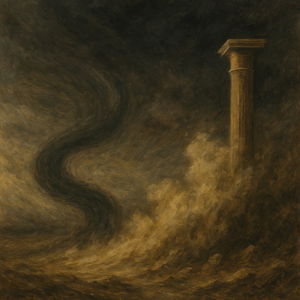 Tempestad

"Viento sobrio
mueves polvo.
Aire apretado
que destroza edificios.

Tiempo hondo
el de tus palabras:
susurrus que atraviesa lo antiguo.

No hay tempestad
que las borre:
solo las entierra
como tumba
oscura y eterna."