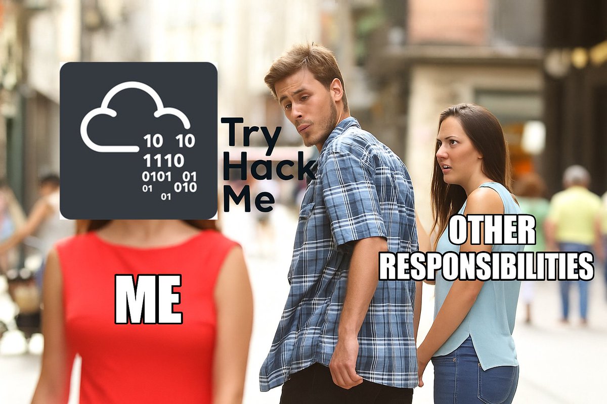 yisusoffsec's tweet image. 🚀 Just created my meme for the #Hack2Win challenge by @realtryhackme 🎭💻

TryHackMe is not only about completing rooms, it’s about the grind, the laughs, and the lessons along the way 😅🔐

👉 tryhackme.com/hack2win

#TryHackMe #Hack2Win #CyberSecurity  #Infosec