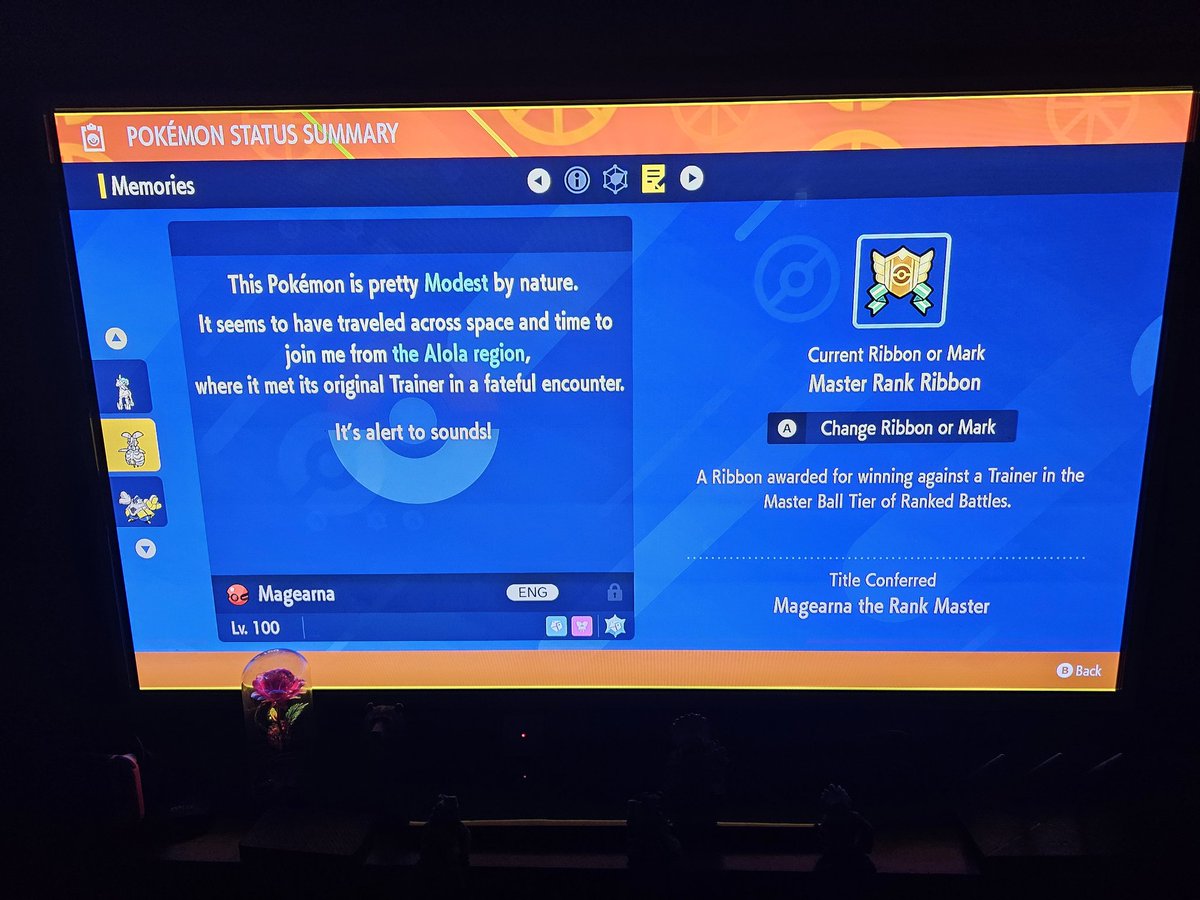 Griver84's tweet photo. Worlds first Magerena (silver) the Ranked Master and the team I won it with!
Plenty of time left in the month to borrow this team and get yourself to Masterball Rank!
#VGCPokemon
@Pokemon
#PokemonScarletViolet https://t.co/KAkJjFrHts
