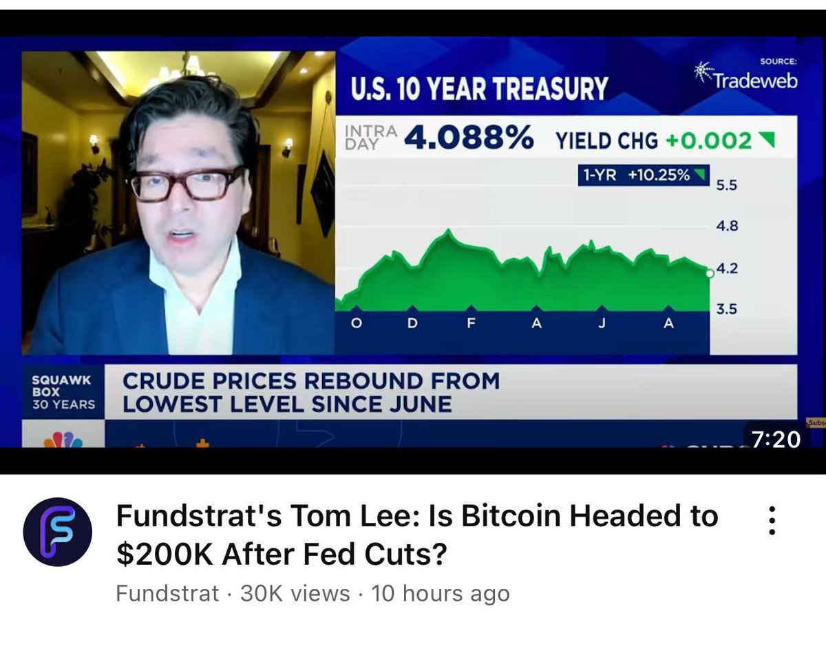 Tom Lee wants $BTC 200k by the end of the year. Can Bitcoin do it this  cycle?