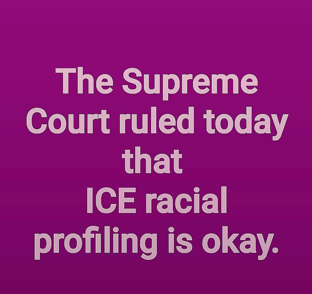 cozharz's tweet image. If you agree with the Supreme Court,  are you a racists? I would love to hear supporters answers. I also encourage you to have discussions with your black and brown friends on this. #scotusisracist #racialprofile #SupremeCourt #racism #ICE #Immigrants #deportation @SCOTUSblog