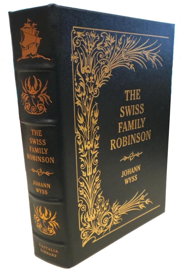 The most recent Castalia Library book to ship is THE SWISS FAMILY ROBINSON.