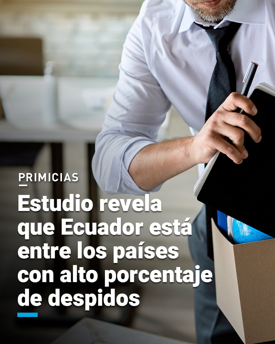 Ecuador está entre los países de Latinoamérica que registra un alto porcentaje de despidos, durante el primer semestre de 2025, dice un estudio. Sin embargo, la ministra de Trabajo, Ivonne Núñez, lo rechaza. prim.ec/jz1V50WTBT1