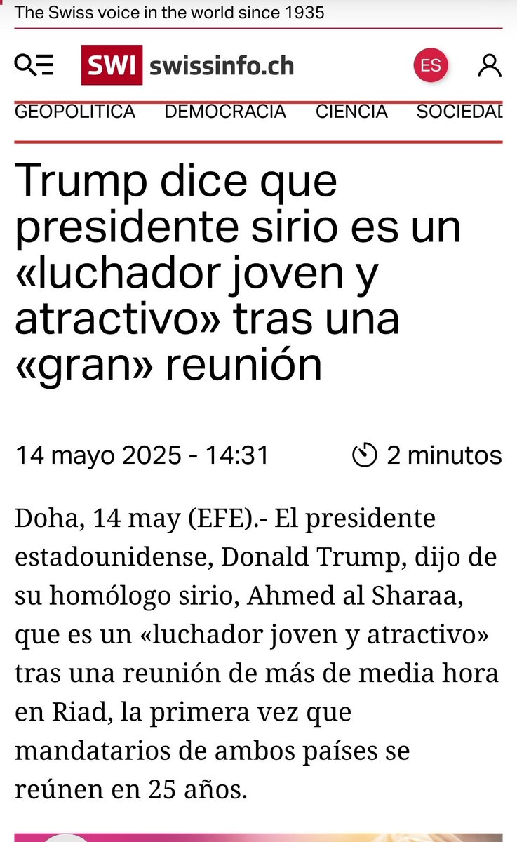 EEUU ofreció 10 millones de dólares por la cabeza del líder de Al-Qaeda en Siria, pero cuando éste terrorista tomó el poder en Siria y le regaló a Trump los pozos petroleros pasó a ser un "luchador joven y atractivo", pero además suspendió las sanciones y recompensa por su cabeza