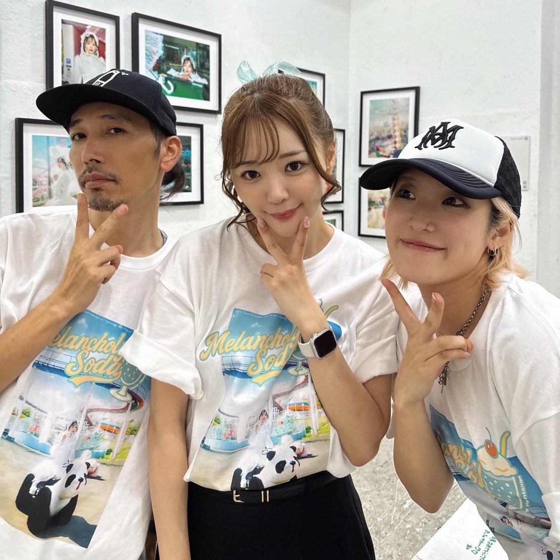 プロデューサーとして正直楽しみだった反面どんな反応をいただけるのか不安な気持ちもありました。実際嬉しい言葉ばかりでこの３日間はそれが私の栄養でした
そして難しい私の脳みそを表現してくれたお二人のこと改めて尊敬します‼︎
本当にありがとうございました
#nono写真展 #メラソダ　🎠