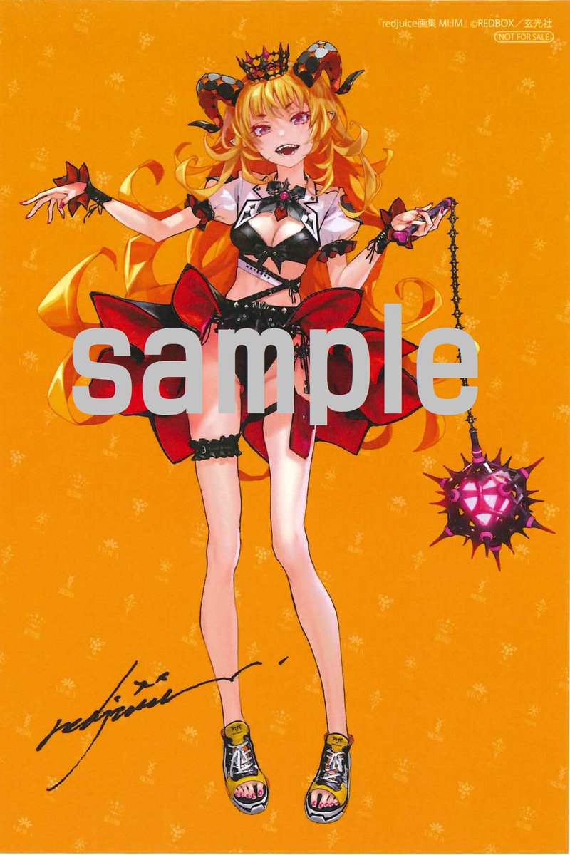 redjuice　個展　直筆サイン入り　ポスターA Amazon.co.jp: redjuice 個展 REDOX 直筆サイン入りポスター