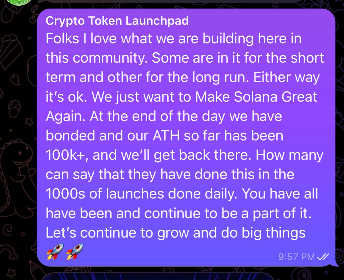 CryptoTokenLPad's tweet photo. $NEEDL is evolving. I told
you we are different. Weβre moving it all to a locked treasury. Proof coming soon. LFG ππ
$NEEDL #NEEDL #Launchonsol #MemeCoinSeason #WhaleWatch #SolanaMemeCoins
#Memecoin #SolanaMemeCoin #SOL
#ONSOL #PumpFunLaunch #Pumpfunmeme https://t.co/FZkXhpGNaB