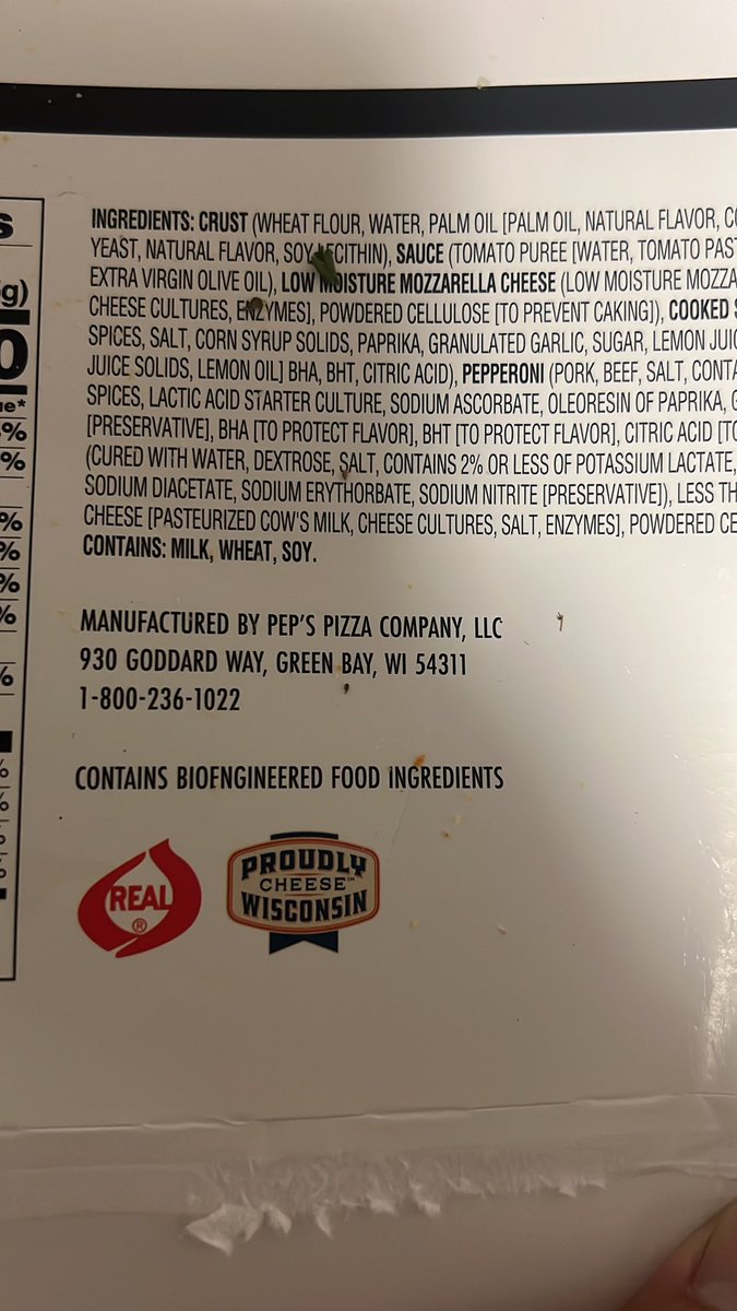 treeb57's tweet image. What exactly is ‘legit’ about bioengineered food ingredients. Frauds. Ashamed I even purchased this product. Read the entire package, folks.