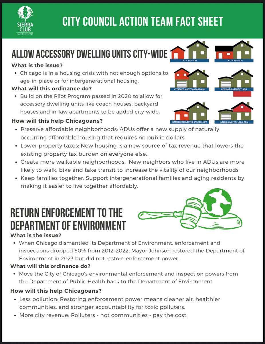 SierraChicago's tweet image. The 1st CCAT pic of the season! 🙌 Huge thanks to Alderman Chico in the 10th Ward for discussing environmental justice, ADUs, &amp;amp; strengthening protections through the Hazel M. Johnson Ordinance + Dept. of Environment. Let’s build a sustainable Chicago! 🌍 #CCAT #ChicagoForward