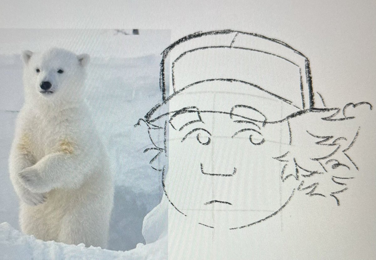 redsfatnuts's tweet photo. I hope you guys know that when I draw him I pretty much base him off of pictures of bears. Specifically polar bears
#pokemontrainerred https://t.co/OMIbirNSki