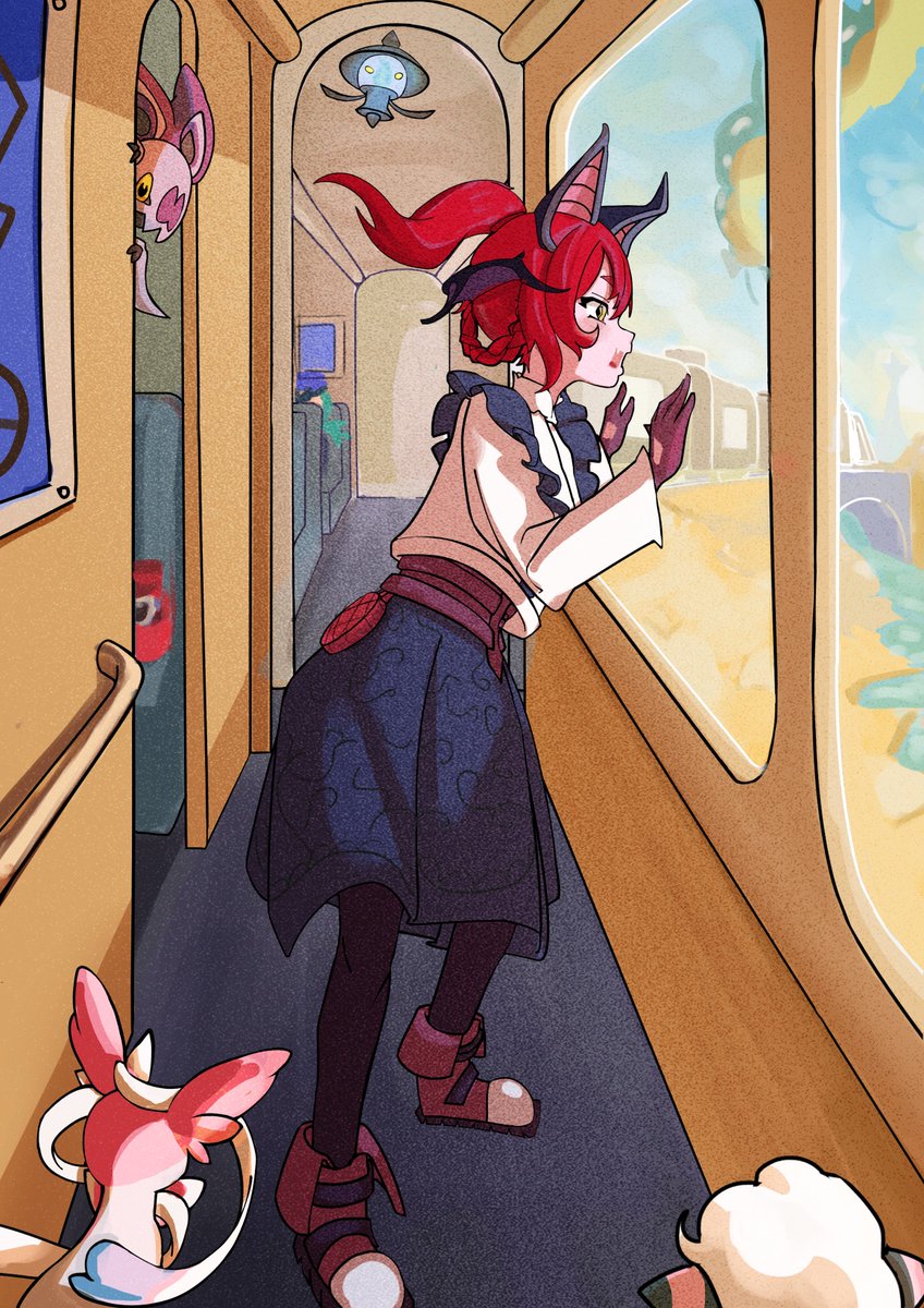 The new pokémon trailers were inspiring me a lot recently -w-