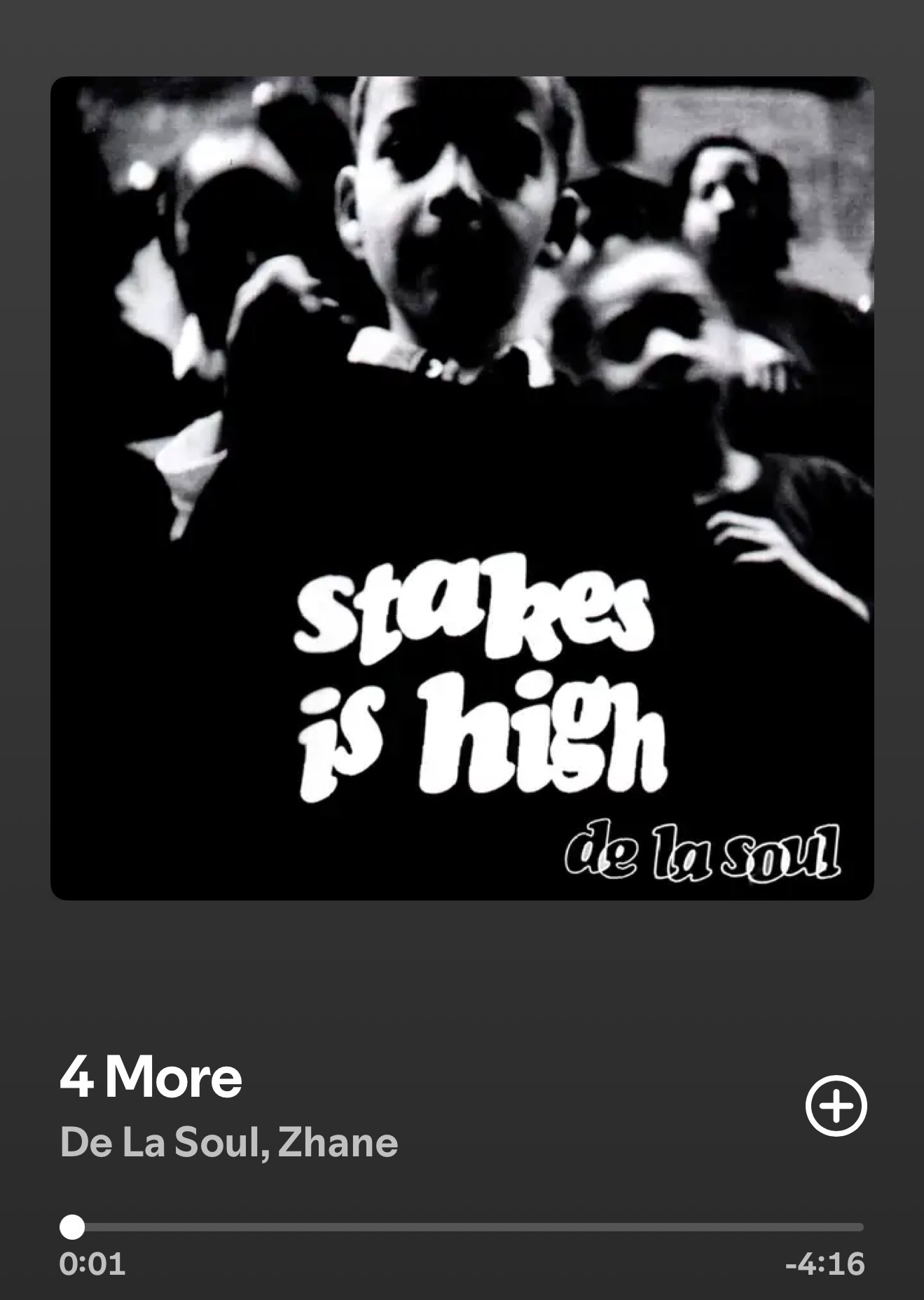 De La Soul / Stakes is High Poster ポスター De La Soul / Stakes is High Poster ポスター