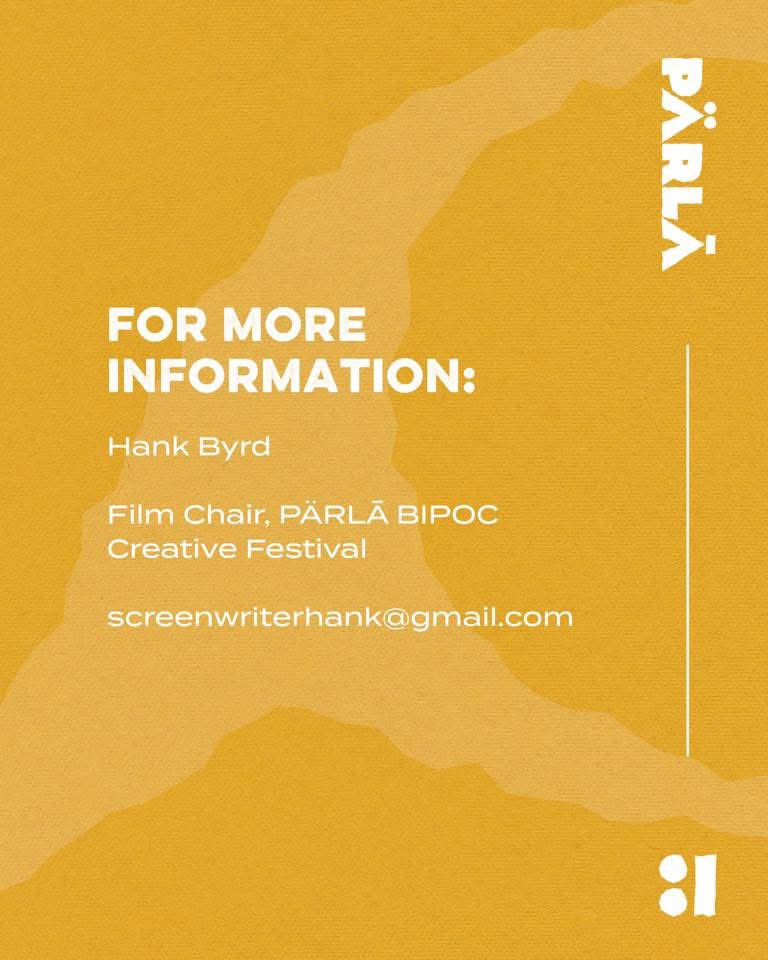 Filmmakers — don’t miss your chance to see YOUR short film on the big screen at the legendary Admiral Twin Drive-In! 

The Pärlā BIPOC Film Fest is accepting short films in ALL genres — drama, comedy, horror, sci-fi, docs, and more. 

Extended Deadline: September 11, 2025

This