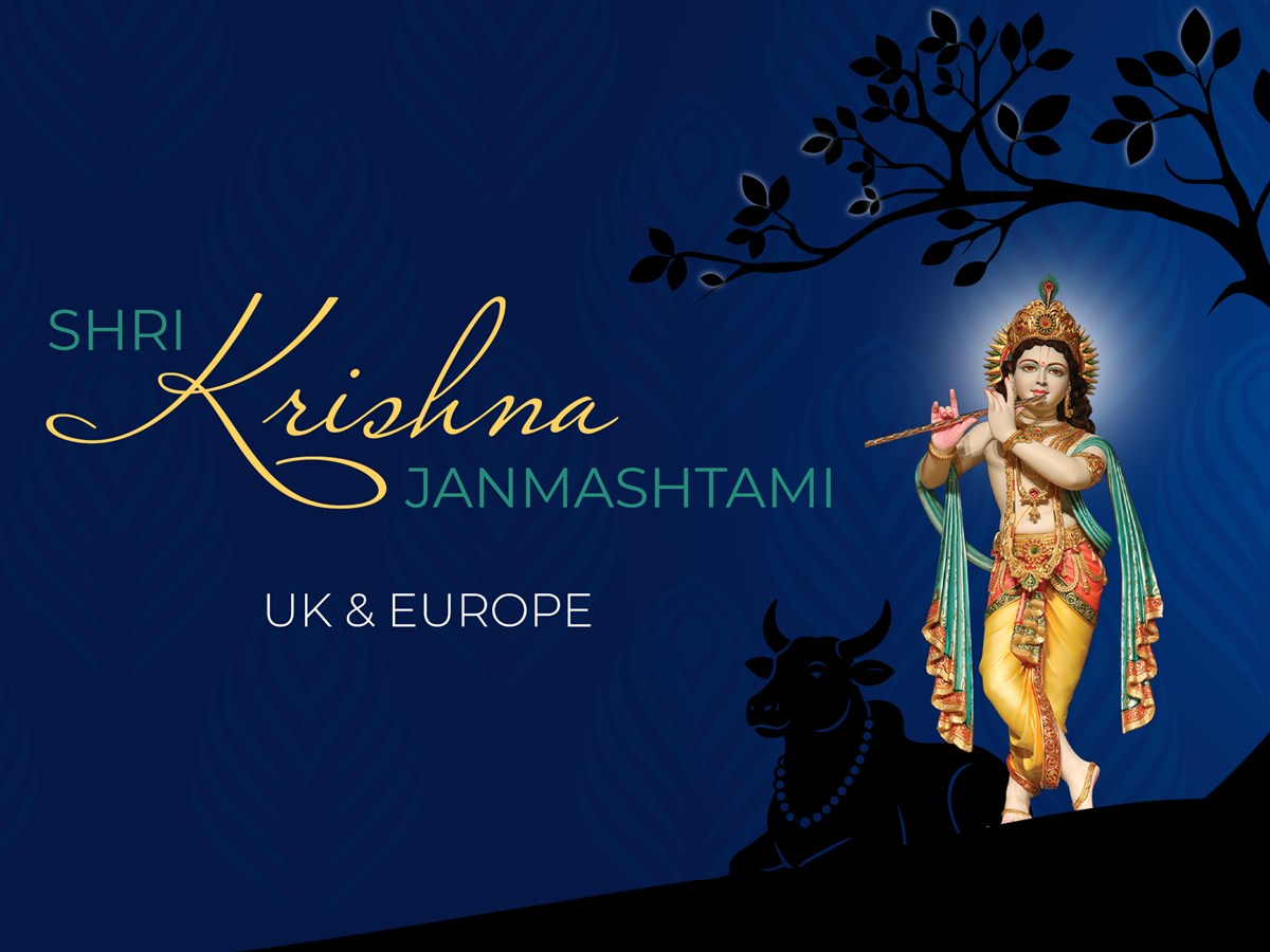 News: Shri Krishna Janmashtami Celebrations, UK &amp; Europe baps.org/l/1mg613