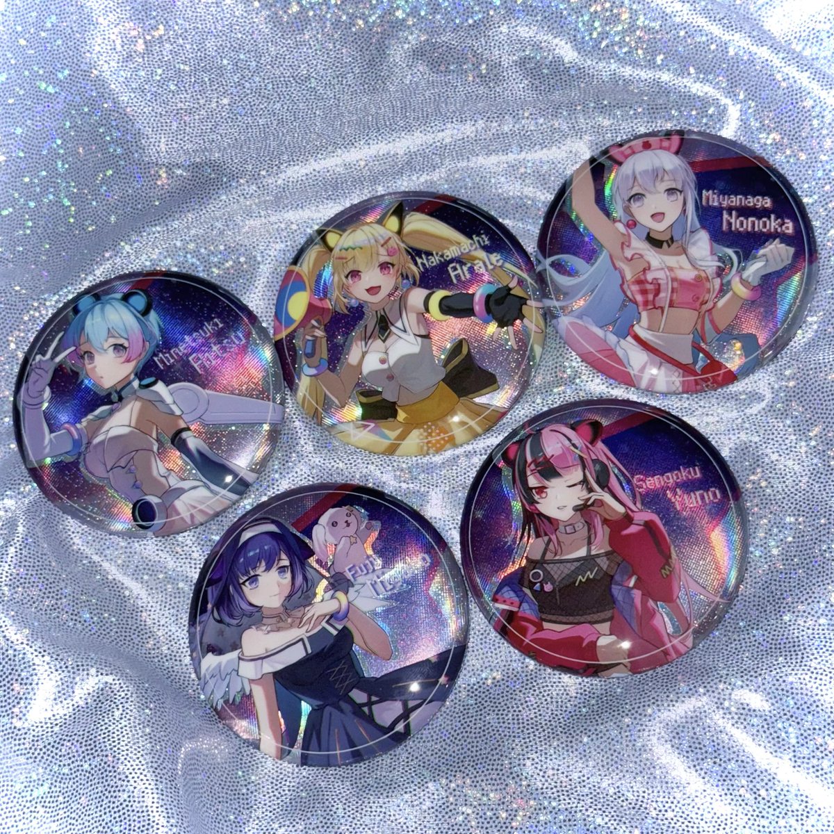 実は今回、無料の缶バッジとポストカードも作っちゃいました☺️
この感じ、めっちゃ気に入ってる〜！

もしかしたら今後チャンスがあれば、また少し多めに作って現地に持って行くかも～^ᵕ^

#ゆめみた4thLIVE