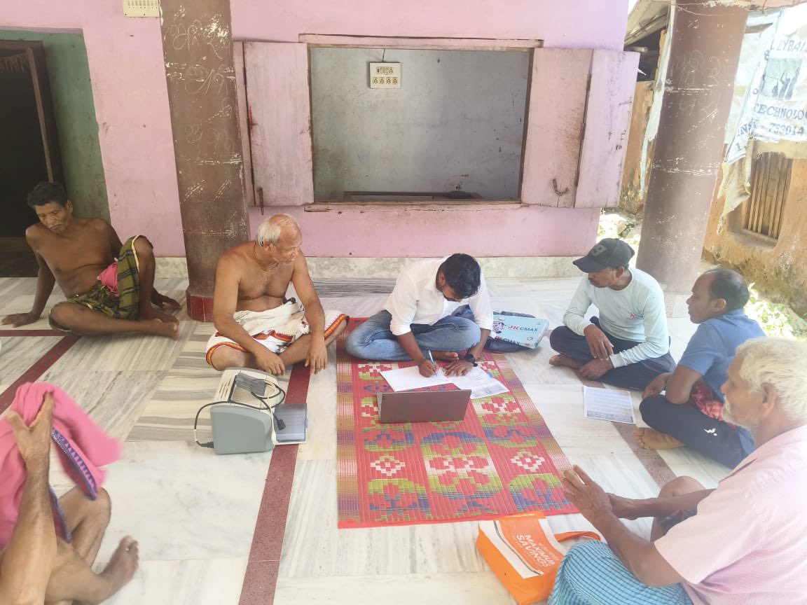 damapada's tweet photo. Service at Door:- Coloumn 2 camp conducted at different RI circles https://t.co/h0s5E4tUjJ