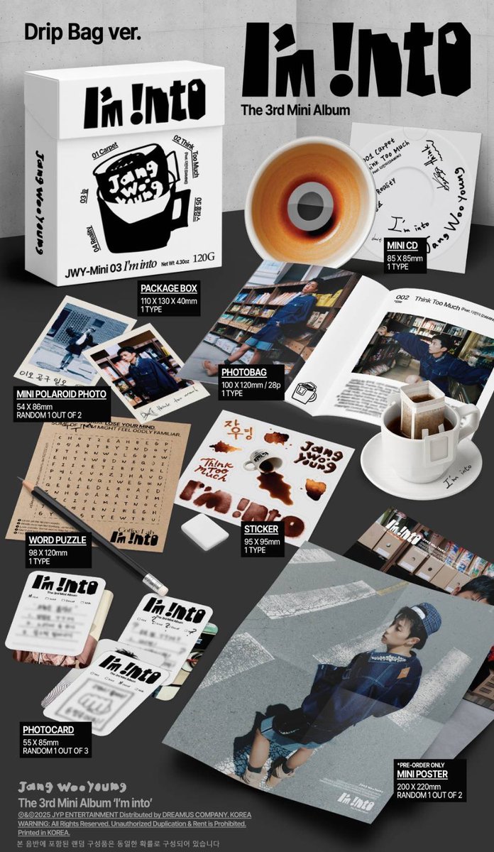 【拡散希望】💙ウヨンさん韓国CD
『I'm into 3rd Mini Album』
韓国HANTEOチャート応援サポート企画・共同購入のお知らせです💙受付&amp;詳細です。必ず一読して下さい→ ijm3ox350z8g.blog.fc2.com/blog-entry-382…
受付期間は9/13までとなります。
宜しくお願い致します。