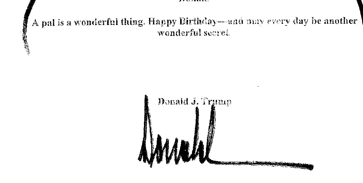 Clearly the work of Joe Biden’s autopen, libs!