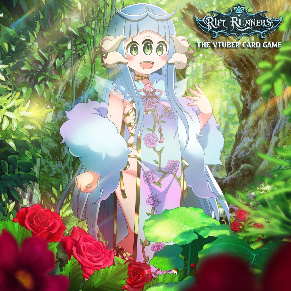 VoidWaveCEO's tweet photo. Set 4 Reveal: @Cela_Roo has been a longtime supporter of Rift Runners. So I'm glad we can finally include her and her Phaedra model in the game.

(Art by @saco_eng, BG by Eli Huynh)
#Vtuber #TCG #RiftRunners