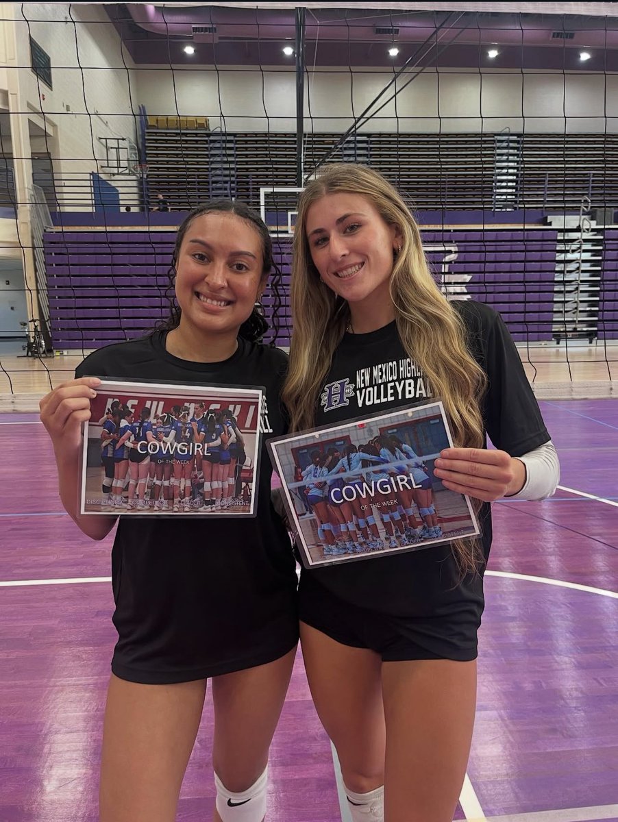 Cowgirls of the week! 

Meg Pfannerstill and Aziza Morris both earn Cowgirl of the week for making the Mustang Invitational All Tournament Team!

#thisishighlands #Yeehaw